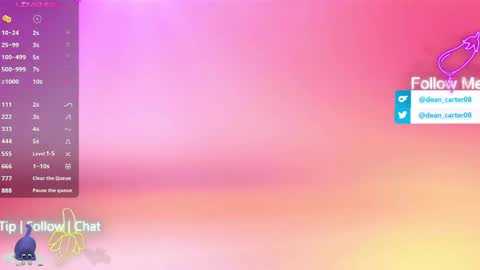 Dean Carter online show from June 2026 11:51:02 PM