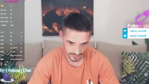 Dean Carter online show from July 2026 10:38:01 PM