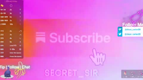 Dean Carter online show from July 2026 10:16:01 PM