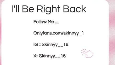 Skinnyy   online show from May 2026 09:07:01 AM