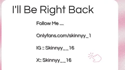 Skinnyy   online show from June 2026 07:03:02 AM