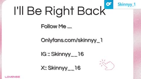 Skinnyy   online show from June 2026 09:04:02 AM