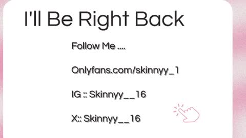 Skinnyy   online show from June 2026 08:12:02 AM
