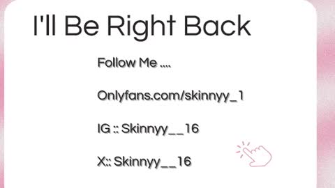 Skinnyy   online show from June 2026 06:59:02 AM