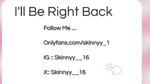 Skinnyy   online show from July 2026 07:54:01 AM