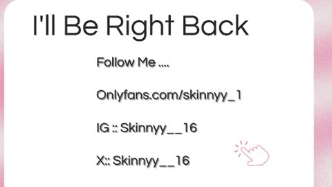 Skinnyy   online show from July 2026 12:49:01 AM