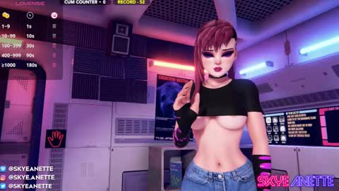 Snapshot of skyeanette chatting on January 2025 02:15:01 AM SkyeAnette online show from January 2025 02:15:01 AM