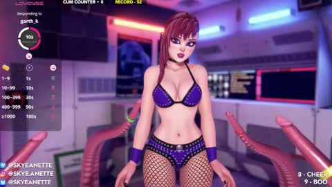 Snapshot of skyeanette chatting on February 2025 02:06:02 AM SkyeAnette online show from February 2025 02:06:02 AM