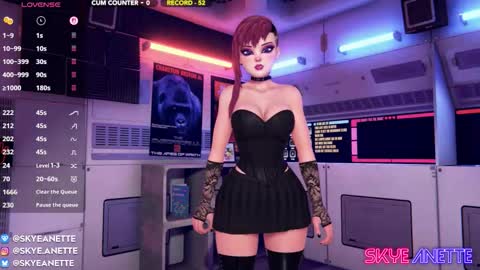 Snapshot of skyeanette chatting on September 2025 01:09:01 AM SkyeAnette online show from September 2025 01:09:01 AM