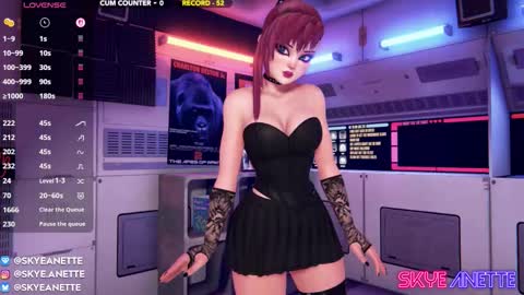 Snapshot of skyeanette chatting on September 2025 01:11:01 AM SkyeAnette online show from September 2025 01:11:01 AM