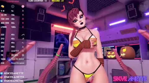 Snapshot of skyeanette chatting on October 2025 01:26:01 AM SkyeAnette online show from October 2025 01:26:01 AM