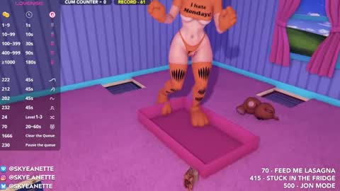 Snapshot of skyeanette chatting on October 2025 01:11:01 AM SkyeAnette online show from October 2025 01:11:01 AM