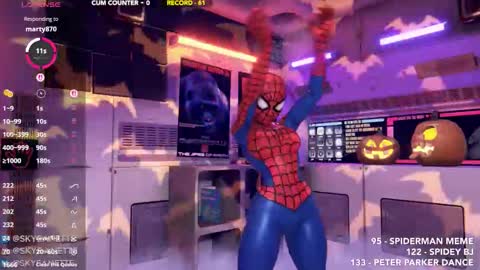 Snapshot of skyeanette chatting on October 2025 01:17:01 AM SkyeAnette online show from October 2025 01:17:01 AM