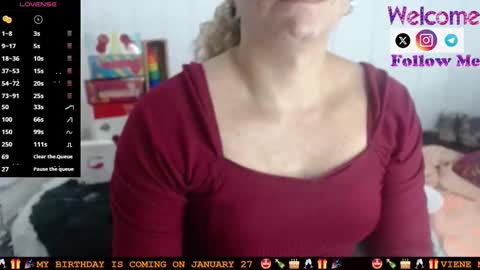 Sofia Madisson online show from January 2025 12:47:02 PM