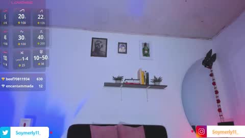 Independent Model Merly online show from October 2025 11:03:02 PM