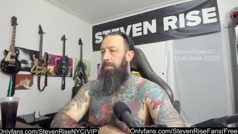 StevenRiseNYC online show from February 2025 01:08:02 PM