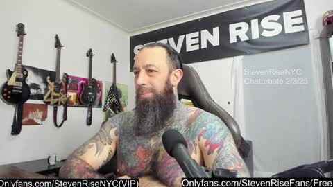 StevenRiseNYC online show from February 2025 12:44:01 PM