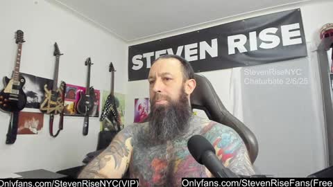 StevenRiseNYC online show from February 2025 12:05:02 PM