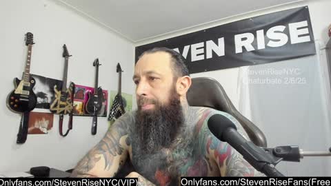 StevenRiseNYC online show from February 2025 10:43:01 PM