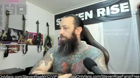 StevenRiseNYC online show from March 2025 07:37:01 PM