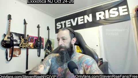 StevenRiseNYC online show from October 2025 01:22:01 PM