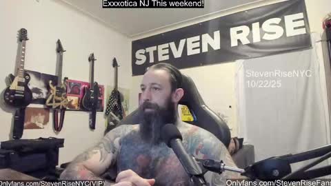 StevenRiseNYC online show from October 2025 12:48:02 PM