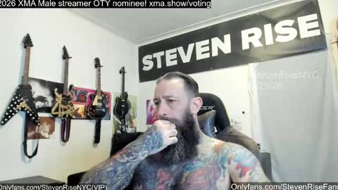 StevenRiseNYC online show from April 2026 01:41:02 PM