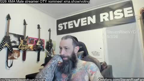 Snapshot of stevenrisenyc chatting on May 2026 12:51:02 AM StevenRiseNYC online show from May 2026 12:51:02 AM