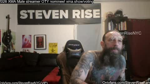 Snapshot of stevenrisenyc chatting on May 2026 01:03:02 AM StevenRiseNYC online show from May 2026 01:03:02 AM