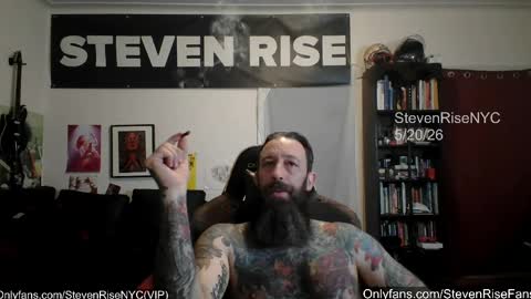 Snapshot of stevenrisenyc chatting on May 2026 10:43:02 AM StevenRiseNYC online show from May 2026 10:43:02 AM