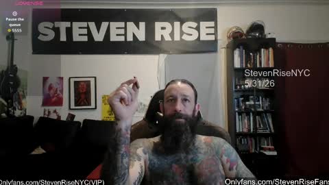 Snapshot of stevenrisenyc chatting on June 2026 12:12:02 AM StevenRiseNYC online show from June 2026 12:12:02 AM