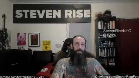 Snapshot of stevenrisenyc chatting on June 2026 10:58:01 AM StevenRiseNYC online show from June 2026 10:58:01 AM
