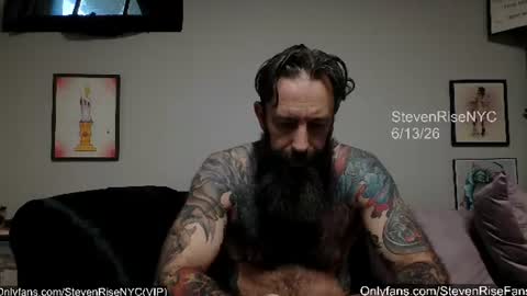 Snapshot of stevenrisenyc chatting on June 2026 12:36:01 PM StevenRiseNYC online show from June 2026 12:36:01 PM