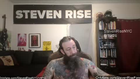 StevenRiseNYC online show from June 2026 10:40:01 AM