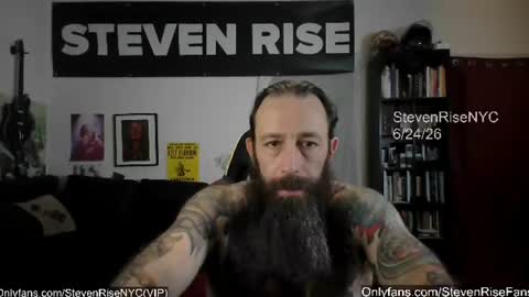 StevenRiseNYC online show from June 2026 12:48:01 PM