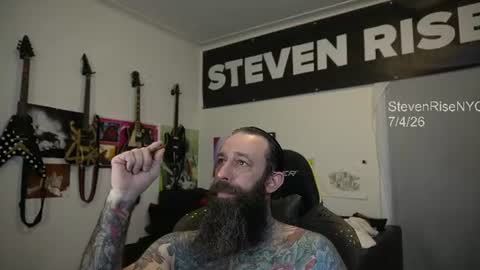StevenRiseNYC online show from July 2026 09:26:01 AM