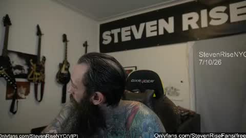StevenRiseNYC online show from July 2026 12:30:01 PM