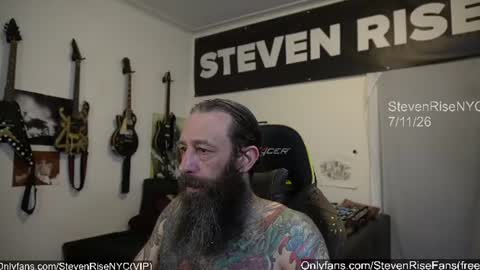 StevenRiseNYC online show from July 2026 11:57:02 AM