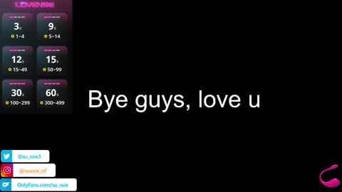 su_ssie online show from March 2025 09:22:01 PM