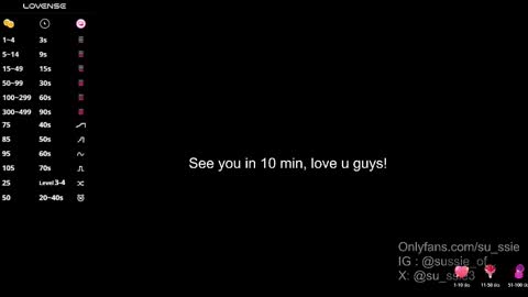 su_ssie online show from November 2025 12:11:01 AM