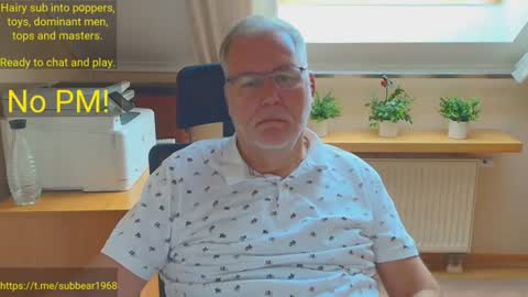 Snapshot of subbear1968 chatting on June 2026 06:24:02 AM subbear1968 online show from June 2026 06:24:02 AM