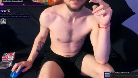 Snapshot of substanc3 chatting on December 2024 07:00:02 PM Im Substanc3 online show from December 2024 07:00:02 PM