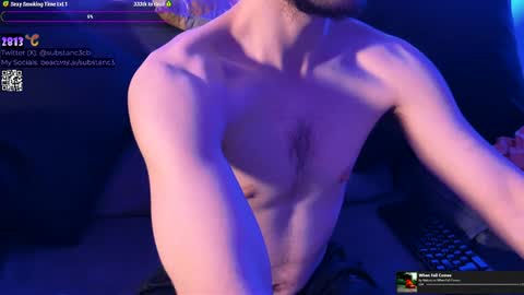 Snapshot of substanc3 chatting on January 2025 09:29:01 PM Im Substanc3 online show from January 2025 09:29:01 PM