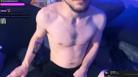 Snapshot of substanc3 chatting on January 2025 09:00:01 PM Im Substanc3 online show from January 2025 09:00:01 PM