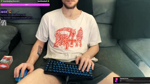 Snapshot of substanc3 chatting on February 2025 10:54:02 AM Im Substanc3 online show from February 2025 10:54:02 AM