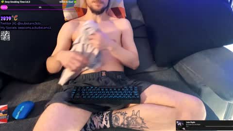 Snapshot of substanc3 chatting on February 2025 09:13:02 AM Im Substanc3 online show from February 2025 09:13:02 AM