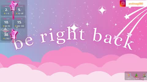 Snapshot of sweetandreagil chatting on December 2024 09:46:01 AM Andrea Cheryl GiLandreagil80 In Instagram online show from December 2024 09:46:01 AM