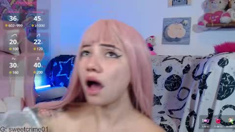 Snapshot of sweetcrime chatting on February 2025 07:13:01 AM Independent model online show from February 2025 07:13:01 AM