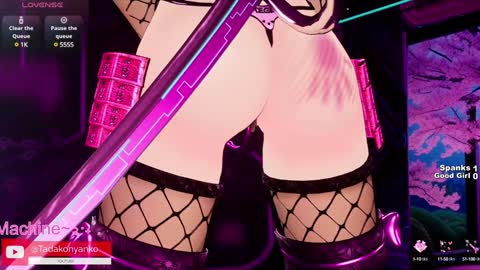 Snapshot of tadakonyanko chatting on December 2024 02:54:01 AM Tadako Nyanko online show from December 2024 02:54:01 AM