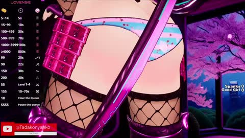 Snapshot of tadakonyanko chatting on January 2025 02:39:01 AM Tadako Nyanko online show from January 2025 02:39:01 AM